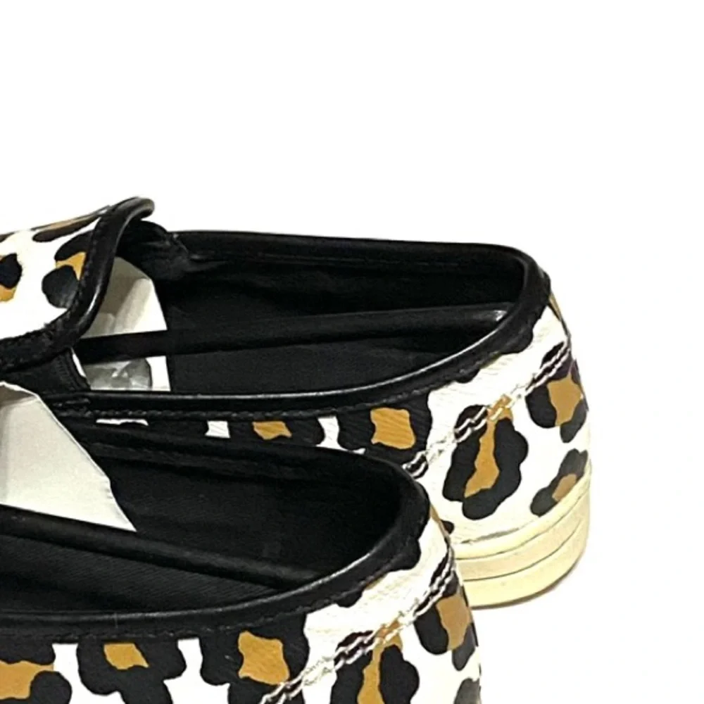 Coach Parkside Ocelot Leopard Print Leather Slip-ons - Picture 13 of 13